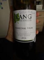 Marechal Foch, Lang vineyards 2014